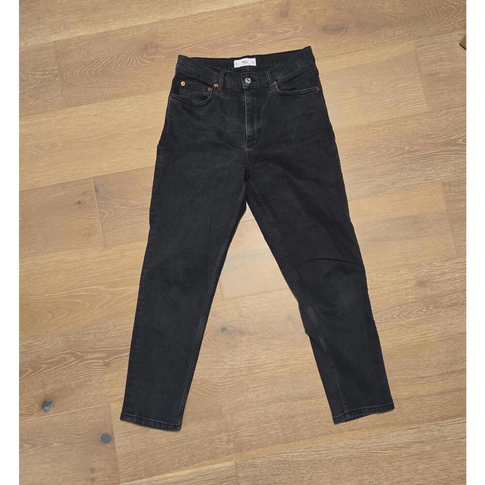 Mango Slightly Distressed Mom Jeans Size 6